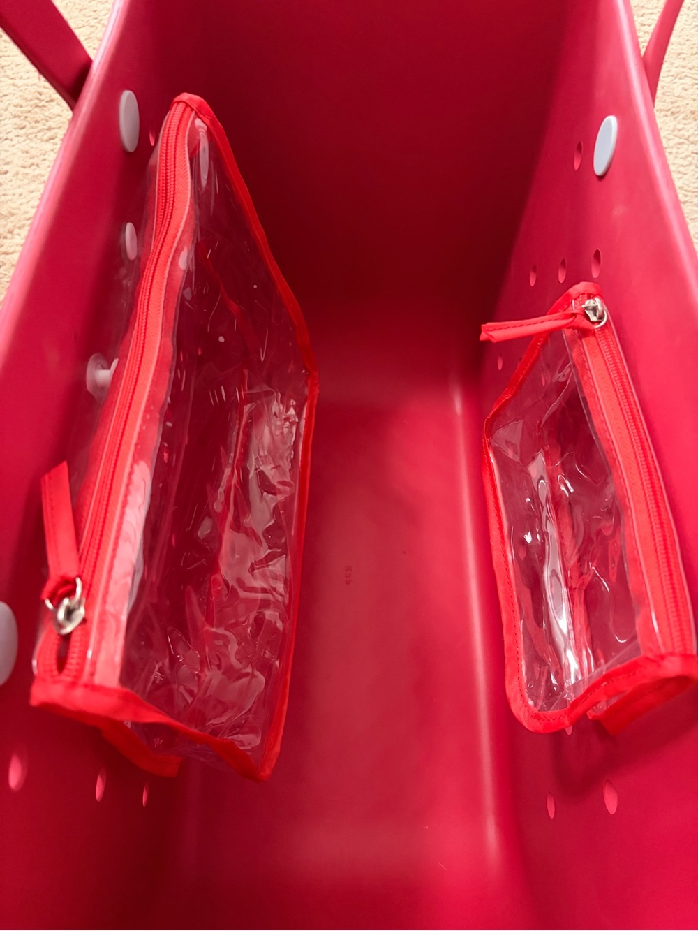 Bogg Bag - red large bag - Picture 3 of 6